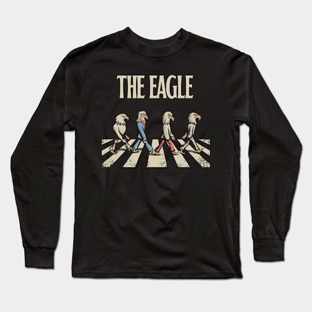 the eagles band retro Long Sleeve T-Shirt by Aldrvnd